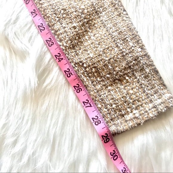 7 For All Man Kind Woven Gold Skinny Pants Sz 27 - Picture 5 of 7